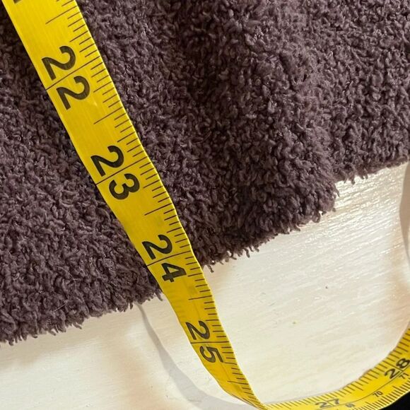 altar’d state chocolate brown teddy bear mock neck fuzzy sweater fall grunge y2k - Picture 8 of 8